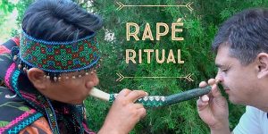 Sesión terapéutica rapé