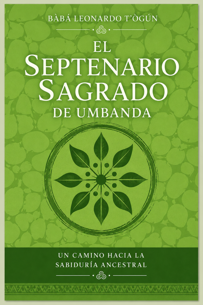 Portada del libro Septenario sagrado de Umbadna
